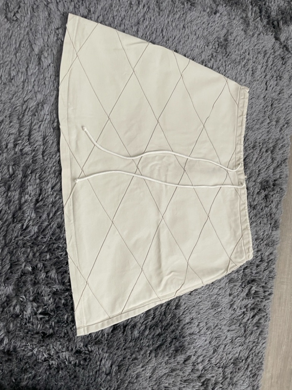 Tracy Evans Tan Drawstring Skirt